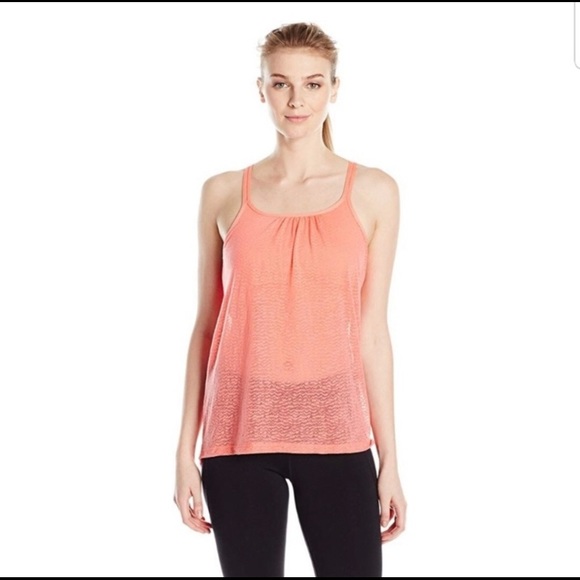 sheer yoga top